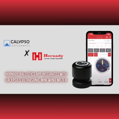 Hornady Ballistics App Integrates with Calypso’s Ultrasonic Mini Wind Meter (Blog)